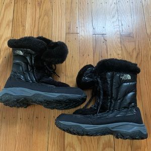 North Face Black Snow/Winter Boots